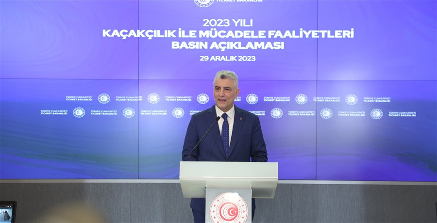 Bakan Bolat, 2023 Yılı Kaçakçılık Verileri Değerlendirme Toplantısı'na katıldı