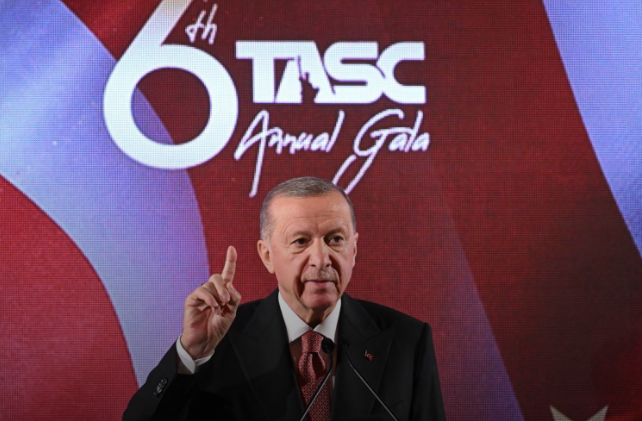 Cumhurbaşkanı Erdoğan, Türk-Amerikan Ulusal Yönlendirme Komitesince düzenlenen yemekte konuştu