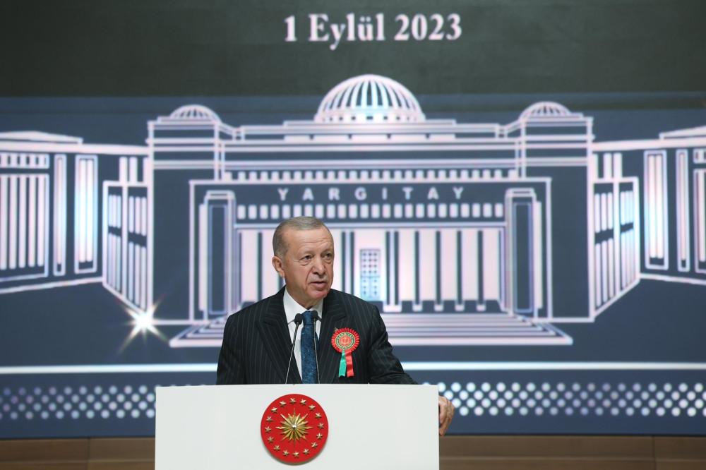 Cumhurbaşkanı Erdoğan, Yargıtay Başkanlığında düzenlenen 2023-2024 Adli Yıl Açılış Töreni’ne katılarak konuşma yaptı