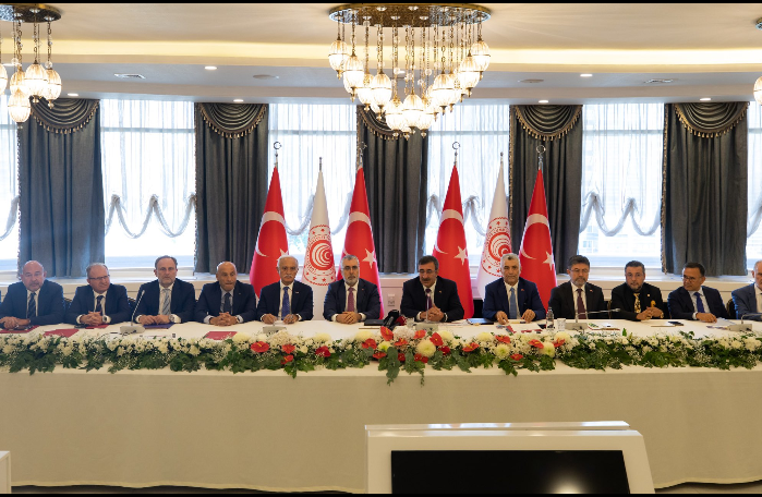 Cumhurbaşkanı Yardımcısı Cevdet Yılmaz başkanlığında Ekonomi ve İstişare Toplantısı yapıldı