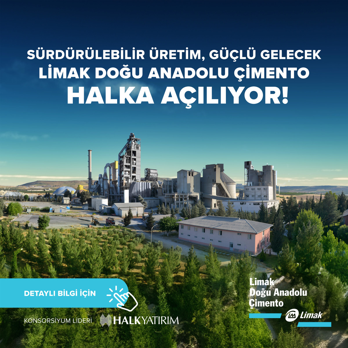 Limak Doğu Anadolu Çimento Halka Açılıyor!