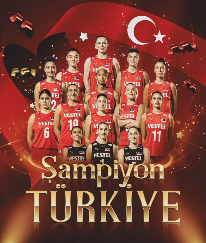 Türkiye Avrupa Şampiyonu oldu!